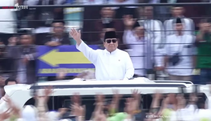 Hadiri Satu Abad NU, Prabowo: Saya Merasa Sejuk dan Berani di Dekat Kiai