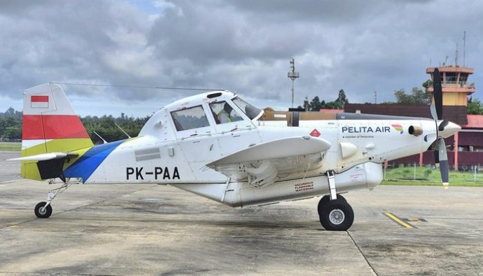 Pesawat Pengangkut BBM Pelita Air Jatuh di Nunukan, Pilot Dilaporkan Tewas