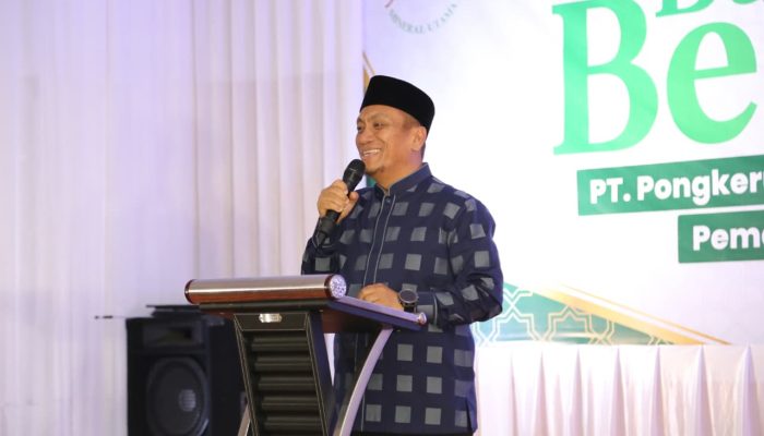 Bupati Irwan Bachri Syam Hadiri Buka Puasa PT POMU, Ajak Warga Kawal Investasi