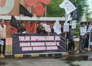 Aksi Turun Jalan APMIL Raya: Tolak Ilusi Perdamaian Board of Peace