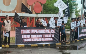 Aksi Turun Jalan APMIL Raya: Tolak Ilusi Perdamaian Board of Peace