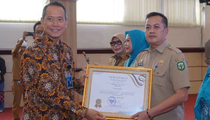 Distribusi MBG 3B Capai 100 Persen, Pj Sekda Luwu Wakili Bupati Terima Penghargaan