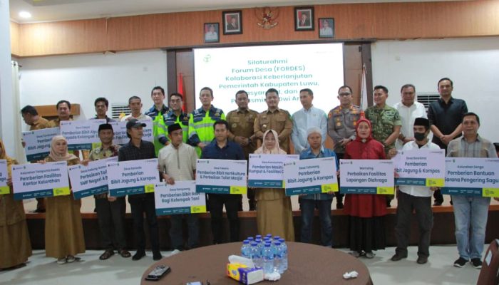 Hadiri Silaturahmi Forum Desa MDA, Bupati Luwu Tekankan Pentingnya Kolaborasi Berkelanjutan