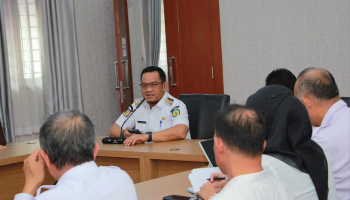 Bupati Luwu Pimpin Rapat Koordinasi Tindak Lanjut Penilaian Kinerja Pengelolaan Sampah