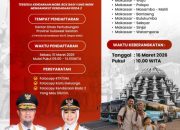 Kabar Gembira! Pemprov Sulsel Siapkan Kuota Mudik Gratis Aman Berbagi Harapan