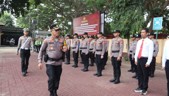 Amankan Arus Mudik Idulfitri 1447 H, Polres Luwu Gelar Apel Pasukan Operasi Ketupat 2026