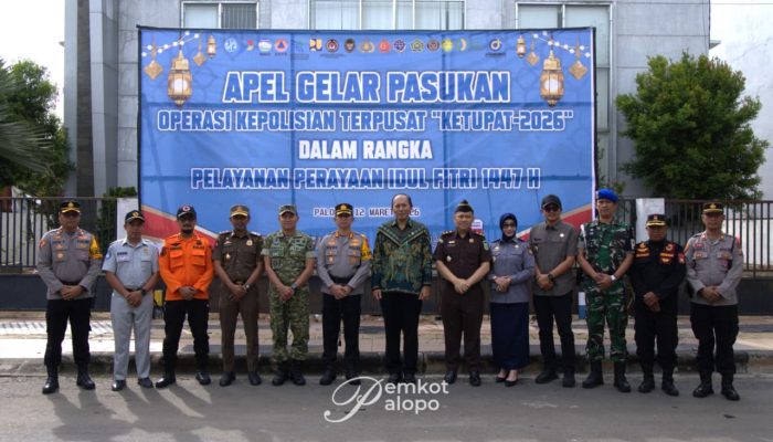 Amankan Idulfitri 1447 H, Polres Palopo Gelar Apel Pasukan Operasi Ketupat 2026