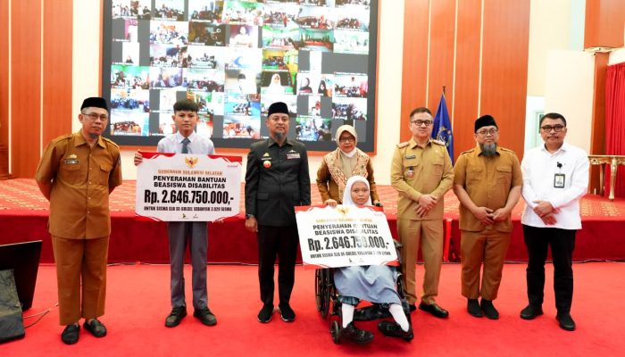 Beasiswa Disabilitas se-Sulsel Cair, Andi Sudirman Sulaiman: Wujud Tanggung Jawab Pemerintah