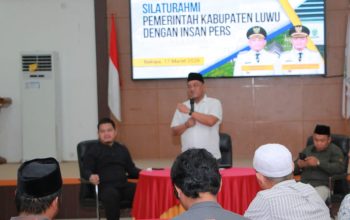 Gelar Silaturahmi dan Buka Puasa, Pemkab Luwu Ajak Media Kawal Pembangunan Daerah