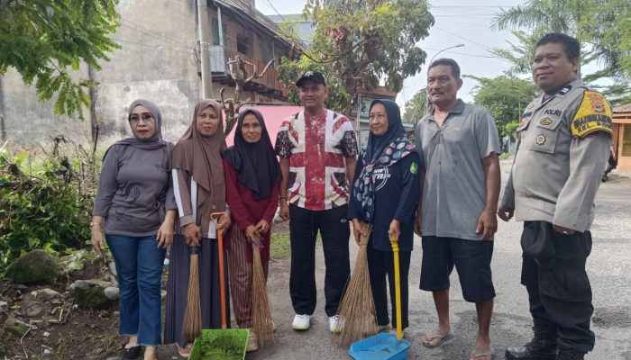 Volume Sampah Lebaran Melonjak, Wawali Palopo Pimpin Kerja Bakti di Wara Timur