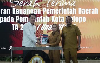 Wali Kota Palopo Naili Trisal Serahkan LKPD 2025 ke BPK Perwakilan Sulsel