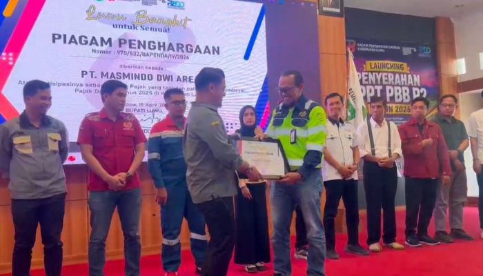 Dua Tahun Berturut-turut, MDA Sabet Penghargaan Kepatuhan Pajak dari Pemkab Luwu