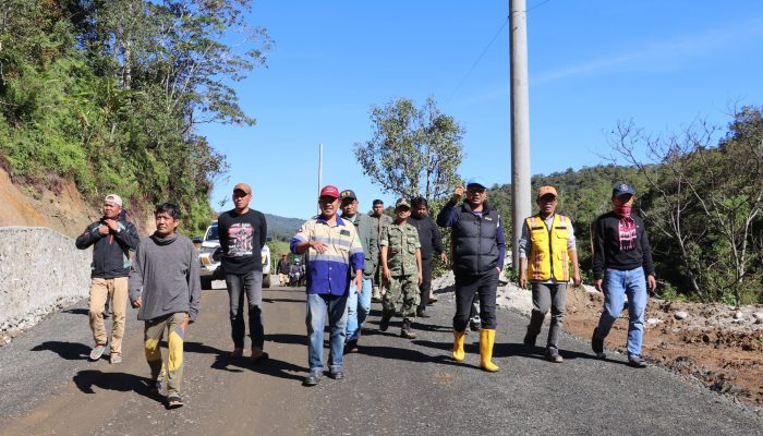Cek Langsung Pengerjaan Jalan Seko, Bupati Inginkan Infrastruktur yang Tahan Lama