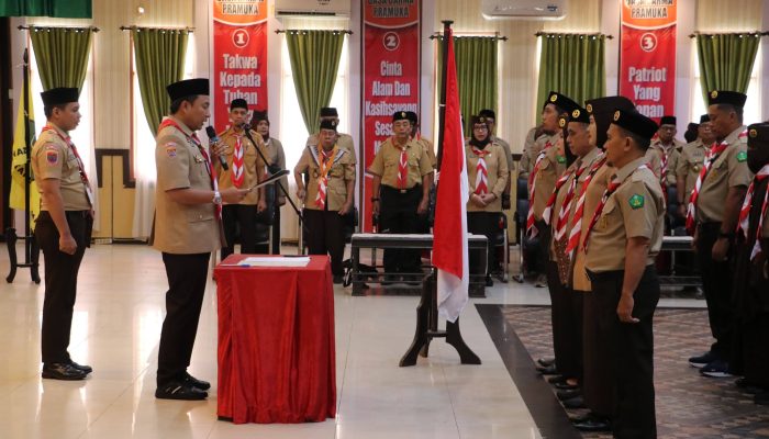 Buka Muscab V Pramuka Luwu Utara, Bupati Andi Rahim Dorong Pemuda Lirik Sektor Pertanian