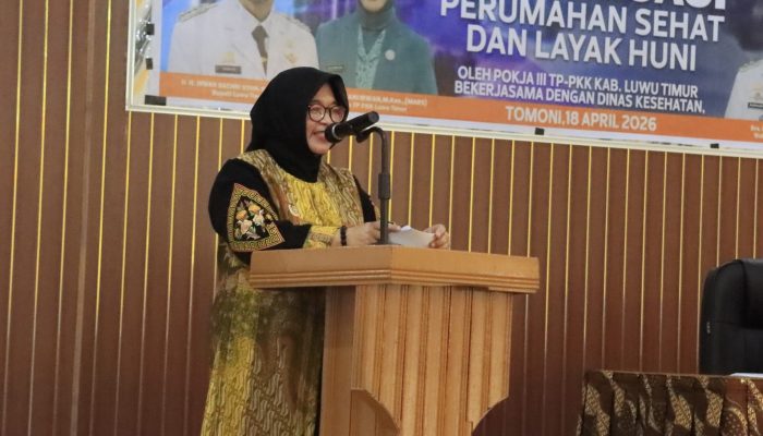 Gandeng Dinkes dan Perkimtan, PKK Luwu Timur Edukasi Warga Soal Hunian Layak