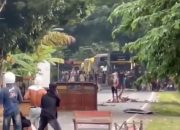 Bentrokan Antarkelompok di Karetan, Jalur Utama Trans-Sulawesi Macet Panjang