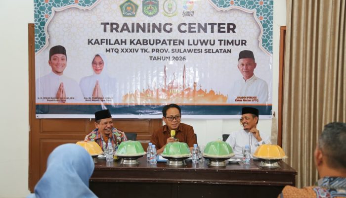 Jelang MTQ Tingkat Provinsi, Pemkab Luwu Timur Gelar Pembinaan Kafilah