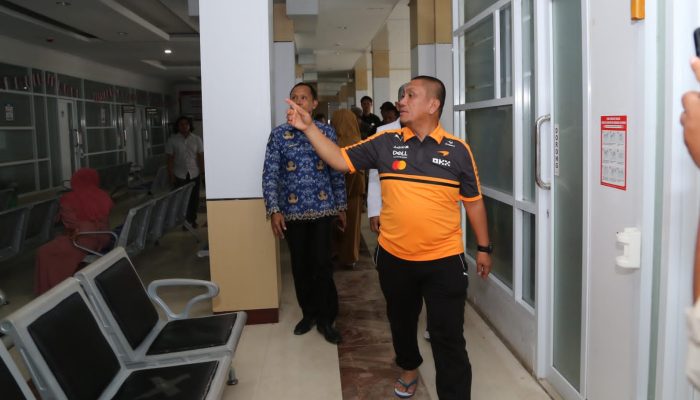 Cek Langsung Progres Ruang IGD dan Catlab, Bupati Lutim Berharap Fasilitas Cepat Rampung