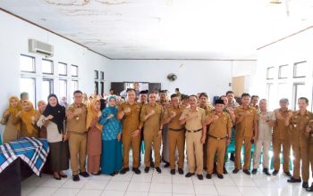 Hadiri Sertijab Camat dan Lurah, Asisten Satu Palopo Beri Pesan Pelayanan