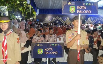 Meriahkan Pembukaan MTQ XXXIV Sulsel, 100 Peserta Defile Palopo Curi Perhatian