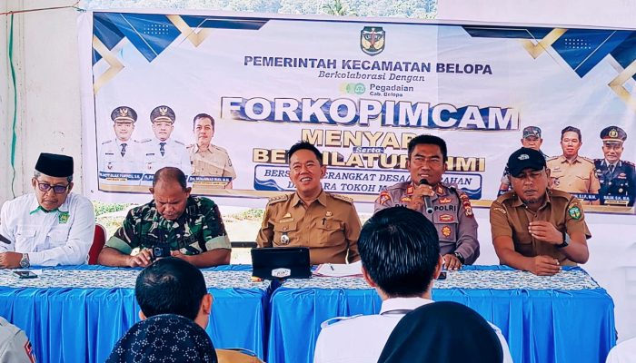 Gelar Forum Silaturahmi, Camat Belopa Beberkan Keberhasilan Visi Misi Bupati Luwu