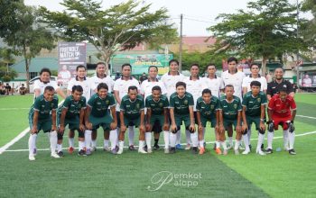 Diwarnai Sayembara Puluhan Juta, Laga Ekshibisi Pemprov Sulsel Lawan Gaspa Palopo Berlangsung Sengit