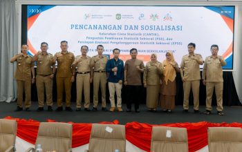 Pemkot Palopo Tetapkan Tiga Wilayah di Kecamatan Wara Sebagai Kelurahan Cinta Statistik