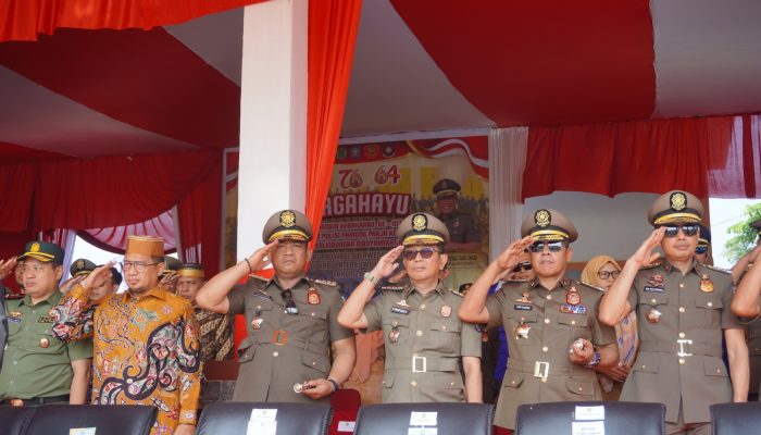 Momentum HUT Satlinmas ke-64, Patahudding Ajak Aparat Luwu Perkuat Stabilitas Daerah