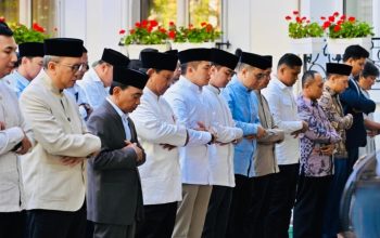 Prabowo Subianto Rayakan Lebaran Kurban Bersama WNI di Prancis