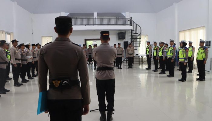 Jamin Keamanan May Day, Polres Luwu Siagakan Personel Lewat Apel Konsolidasi