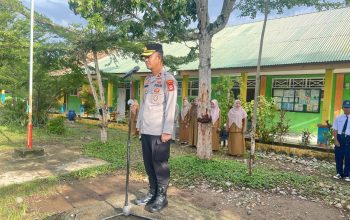 Cegah Tawuran dan Kenakalan Remaja, Polres Palopo Beri Pembinaan di SMPN 14