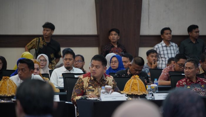 Wabup Luwu Hadiri High Level Meeting TPID Sulsel