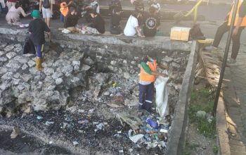 Sempat Viral Dipenuhi Sampah Kiriman, Kondisi Terkini Pantai Losari Kembali Bersih