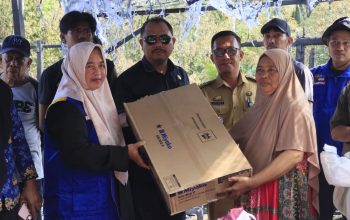 Wabup Luwu Timur Puspawati Husler Salurkan Bantuan Darurat Korban Kebakaran di Desa Maliwowo