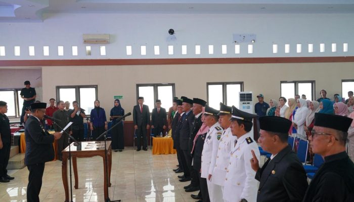 Lantik Pejabat Baru, Bupati Luwu Minta Dukung Penuh Program Kedaulatan Pangan