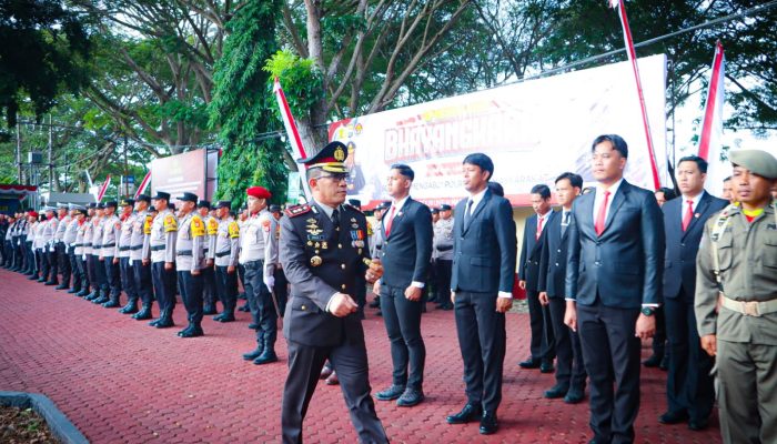 Delapan Dekade Mengabdi, Polres Luwu Gelar Upacara Hari Bhayangkara Ke-80