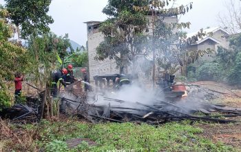 Gudang Kayu di Bua Ludes Terbakar Kurang dari Satu Jam