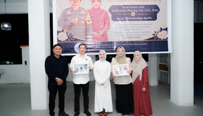 Wali Kota Naili Trisal Hadiri Acara Perpisahan Kapolres Palopo