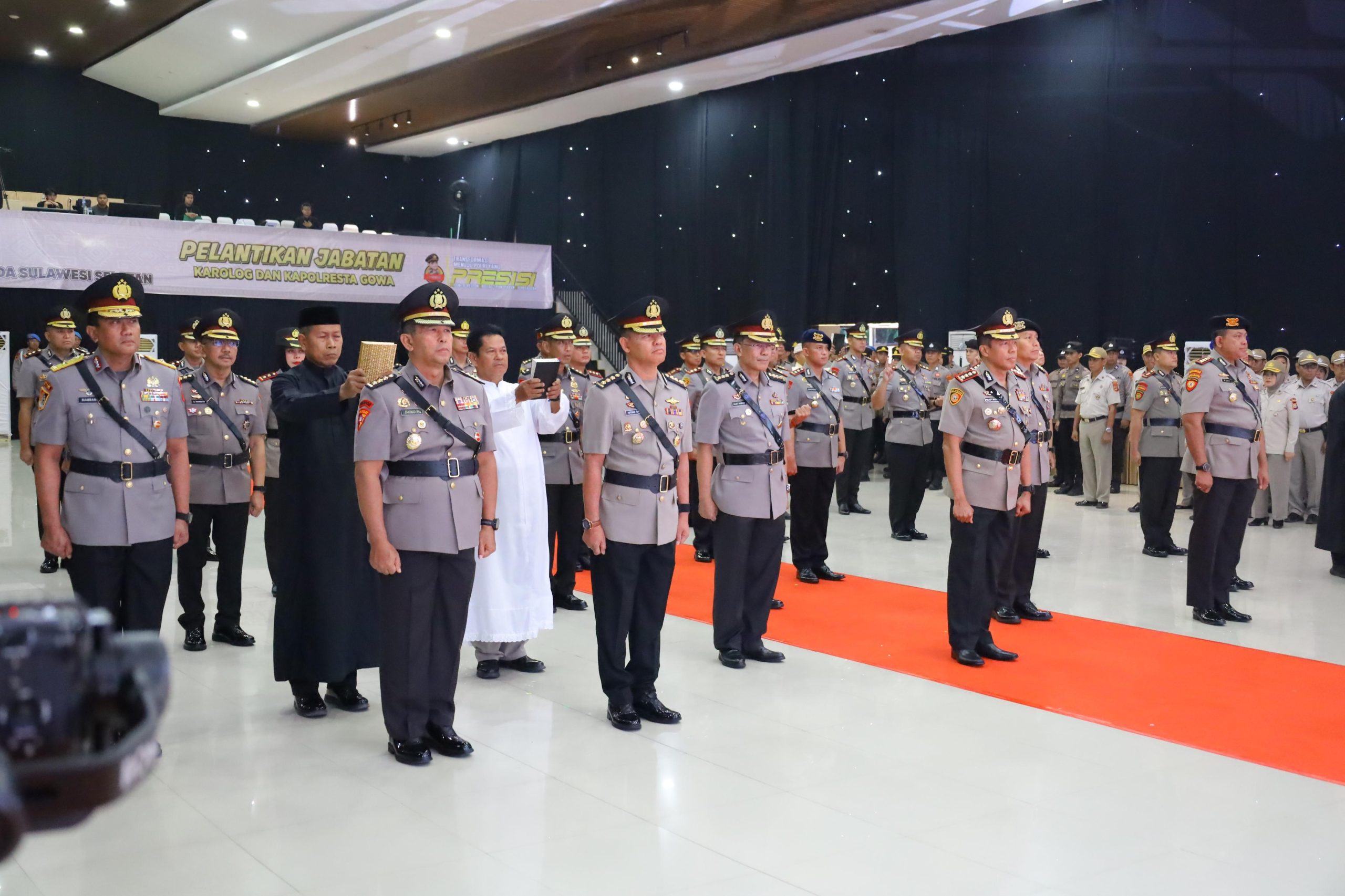 Kapolda Sulsel Pimpin Sertijab Kapolres Luwu dan Palopo