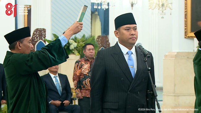 Presiden Prabowo Lantik Sudaryono Jadi Kepala Badan Gizi Nasional