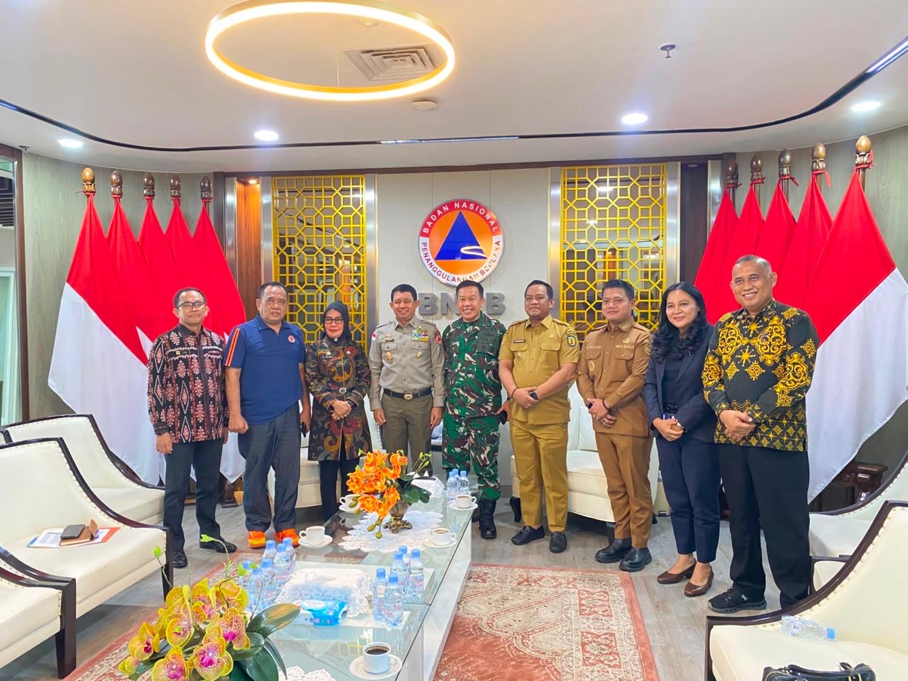 Temui Kepala BNPB, Bupati Luwu Perjuangkan Pemulihan Pascabencana
