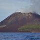 Anak Krakatau Erupsi Berulang Sejak Pagi, Status Tetap Level III Siaga