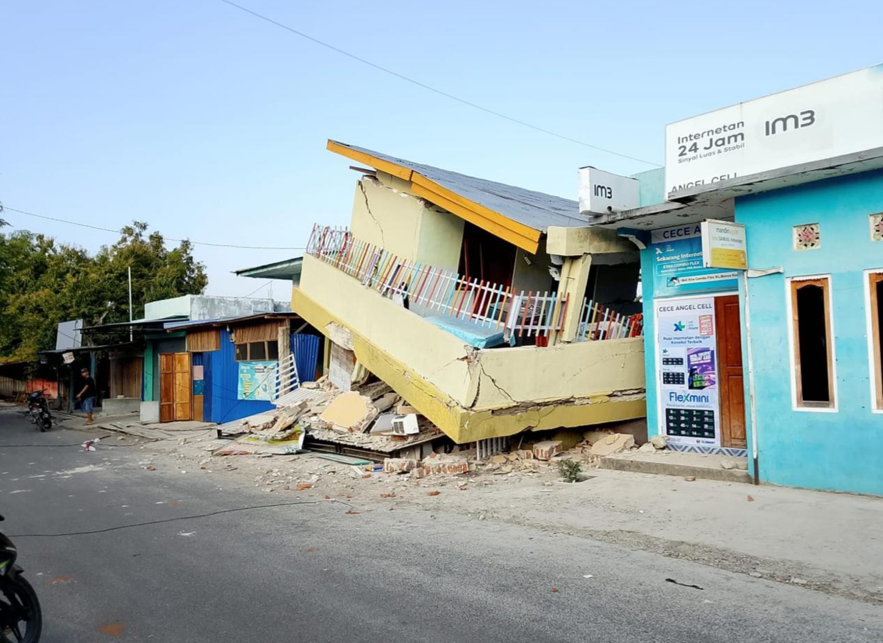 51 Orang Meninggal akibat Gempa Flores, 1.357 Rumah Rusak