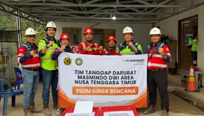 Tiga Personel ERT Masmindo Diberangkatkan Bantu Penanganan Bencana di NTT