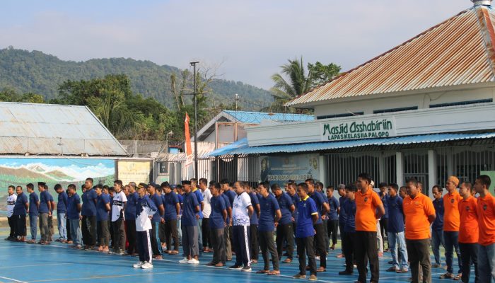 Lapas Palopo Buka Pekan Olahraga dan Lomba Tradisional HUT ke-81 RI