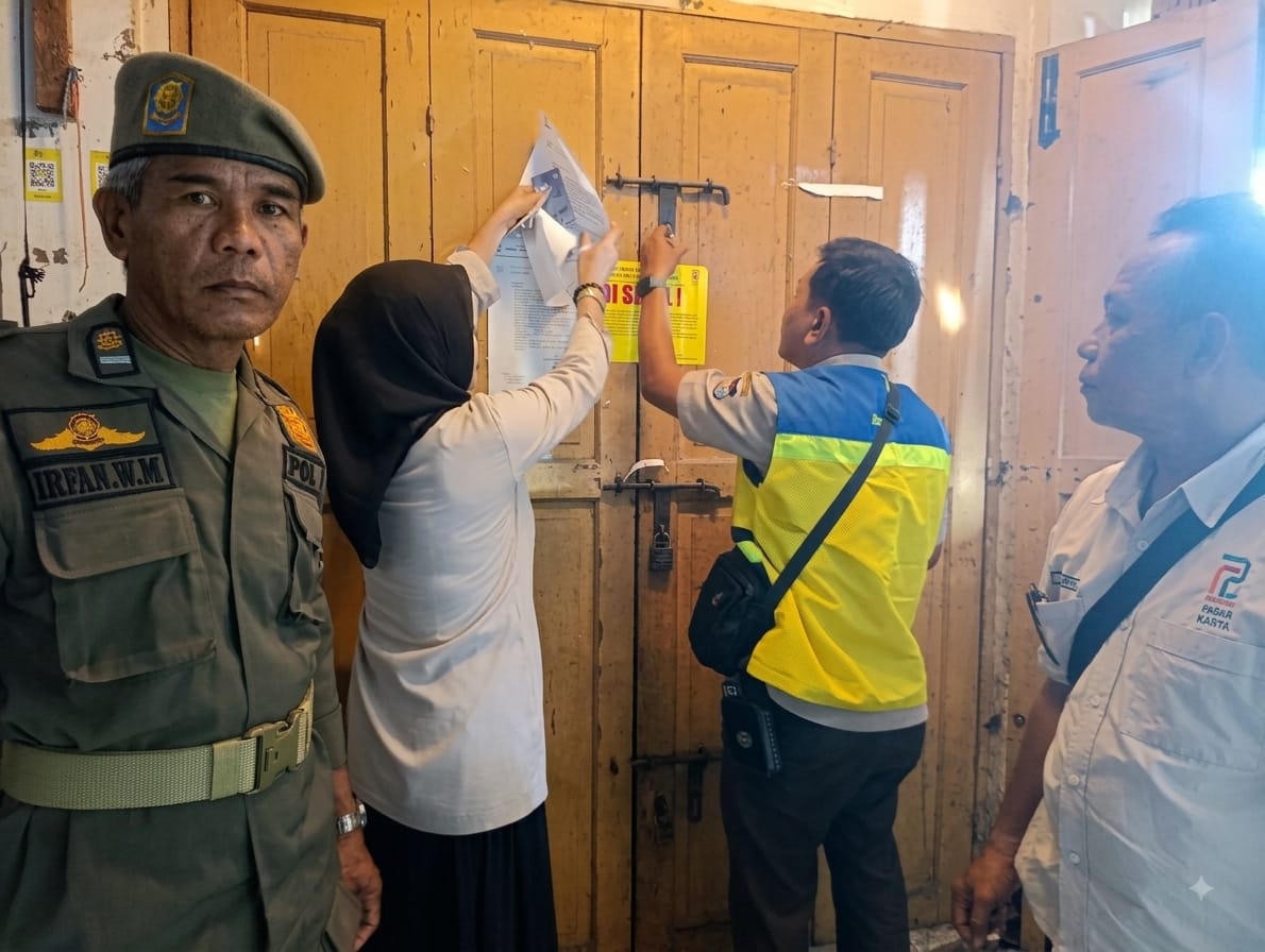 Menunggak Sewa hingga Lima Tahun, Kios di Pasar Niaga Daya Mulai Disegel