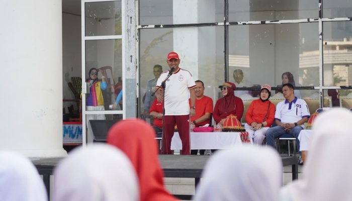 Pimpin Apel Pagi, Akhmad Syarifuddin Daud Buka Lomba Tradisional