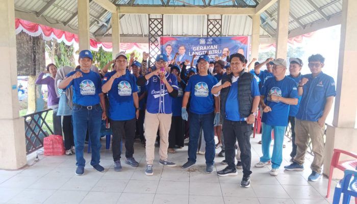 HUT Ke-25 Partai Demokrat, DPC Luwu Utara Bagikan 150 Paket Sembako