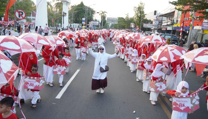 Ratusan Anak Meriahkan Karnaval TK Se-Kota Palopo