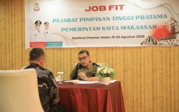 Pemkot Makassar Gelar Job Fit terhadap 40 Pejabat Eselon II Pemkot Makassar Gelar Job Fit terhadap 40 Pejabat Eselon II